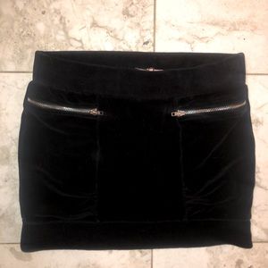 Juicy couture zip pocket skirt size P/Small